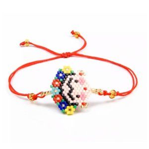 Frida Kahlo Miyuki Seed Bead Handmade Bracelet